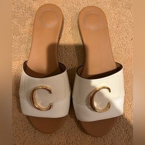 Chloe sandals. Worn once.